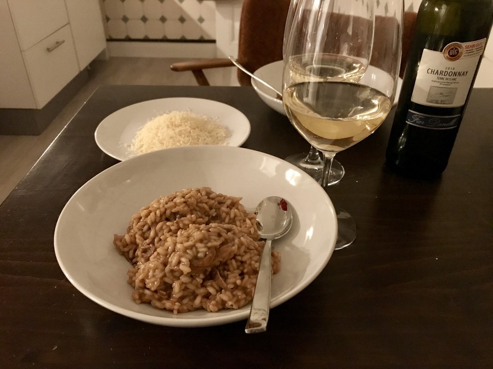 Risotto mit getrockneten Steinpilzen von Robert_3 | Chefkoch.de