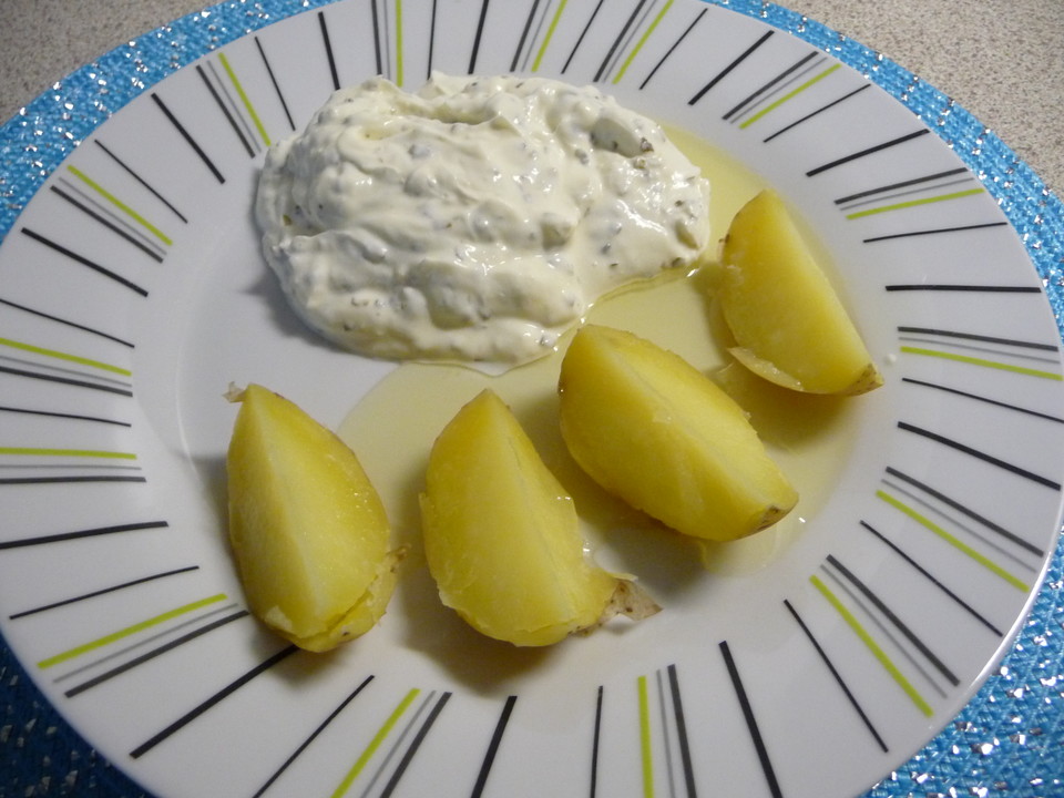 Pellkartoffeln mit Leinöl und Quark von solar55 | Chefkoch.de