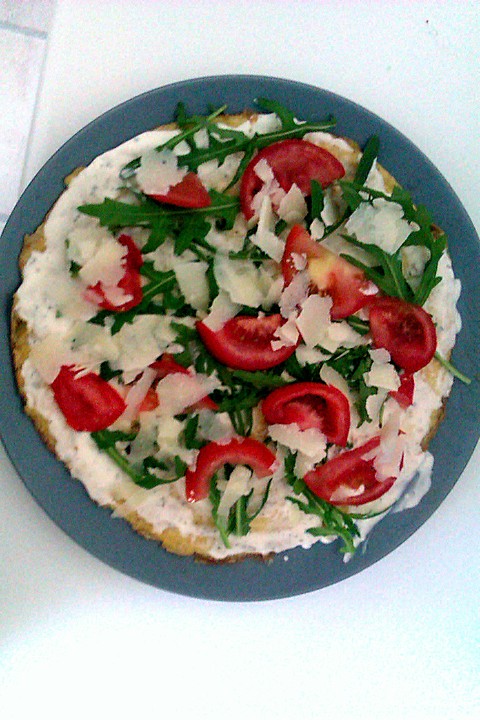 Omelette mit Rucola, Tomate und Parmesan von Persephone25 | Chefkoch.de