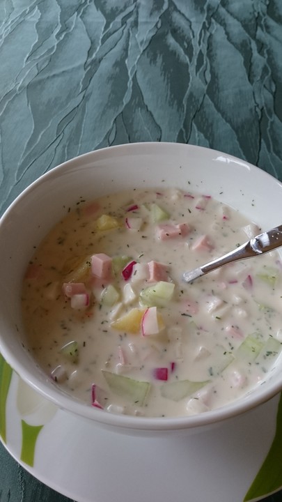 Frische russische Sommersuppe für heiße Tage von Lustiger_Lui | Chefkoch.de