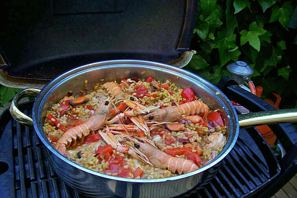 Paella mit Fisch und Meeresfrüchten | Chefkoch.de