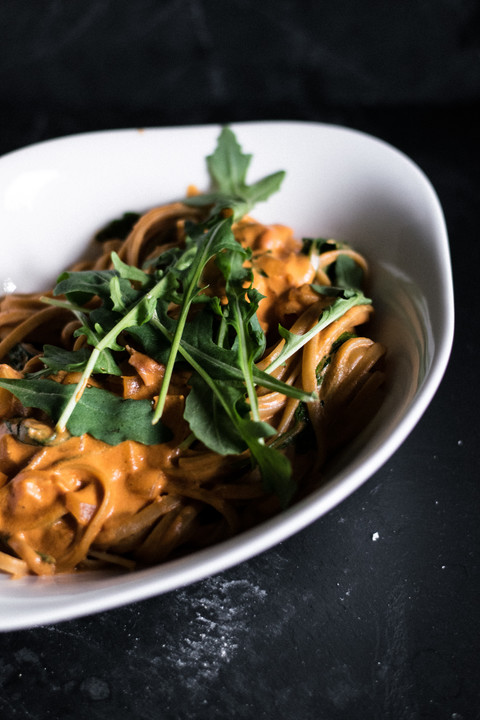 Pasta mit Rucola, Mascarpone und Parmaschinken von DerPanscher ...