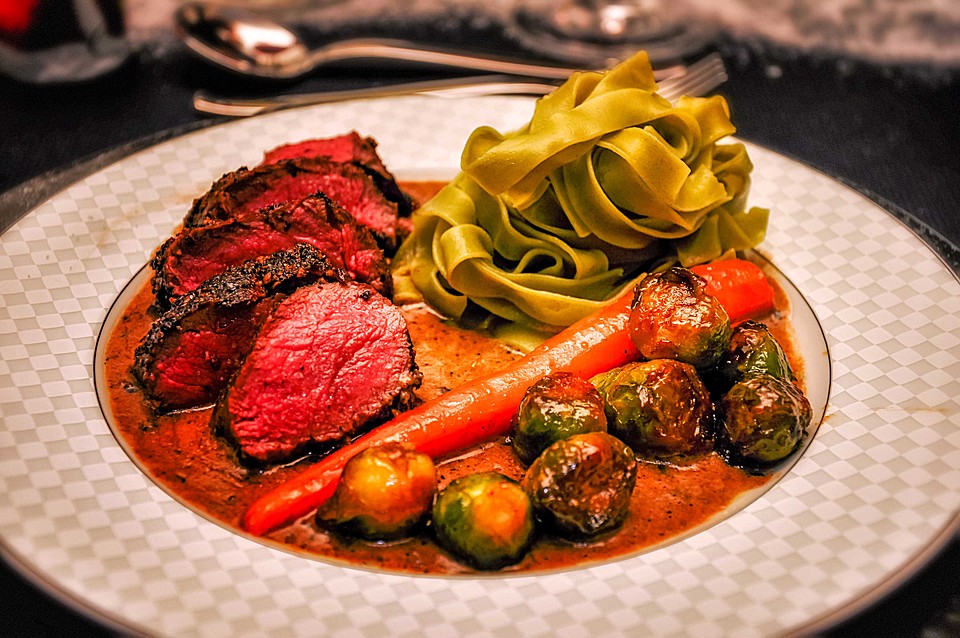 Wunderbar Rehmedaillons Richtig Braten Fotos