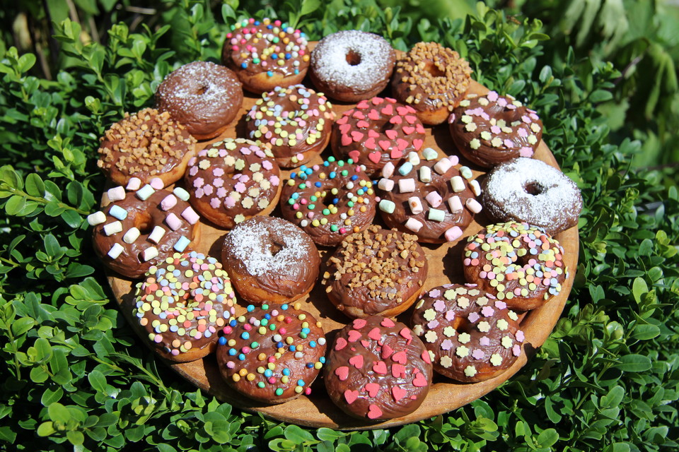 Amerikanische Donuts mit Apfelglasur von sukeyhamburg17 | Chefkoch.de