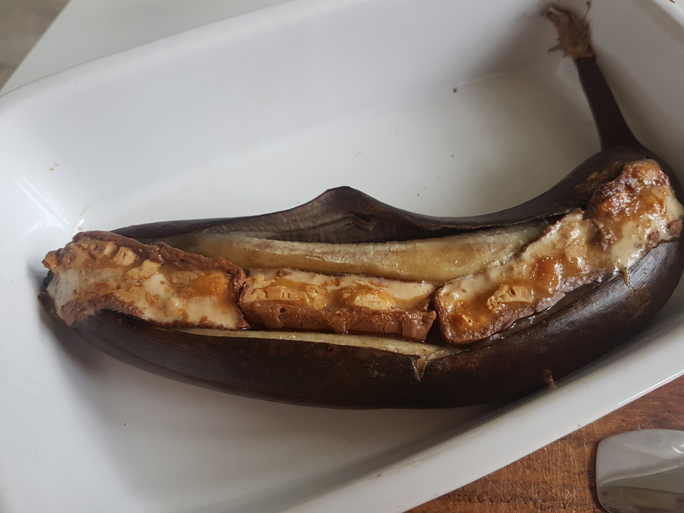 Gebackene Schoko-Bananen von McMoe | Chefkoch.de