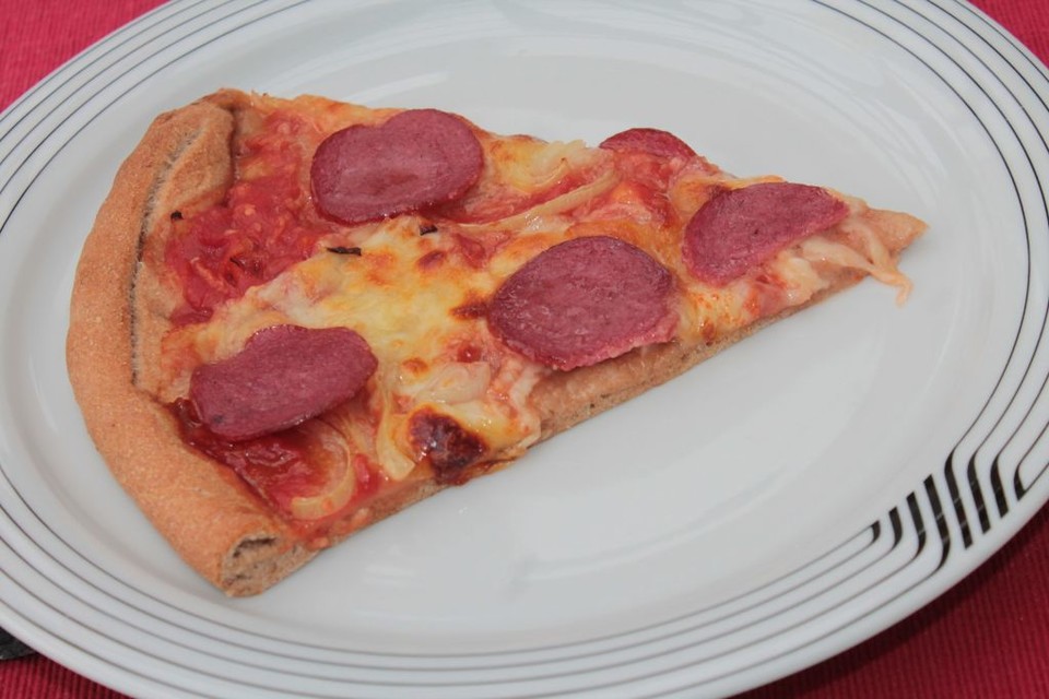 Pizza Salami-Mozzarella von Persival_Ulysses | Chefkoch.de