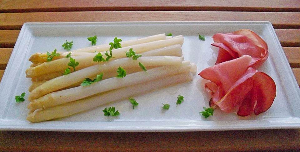 Spargel mit Schinken von Marcusr1 | Chefkoch.de