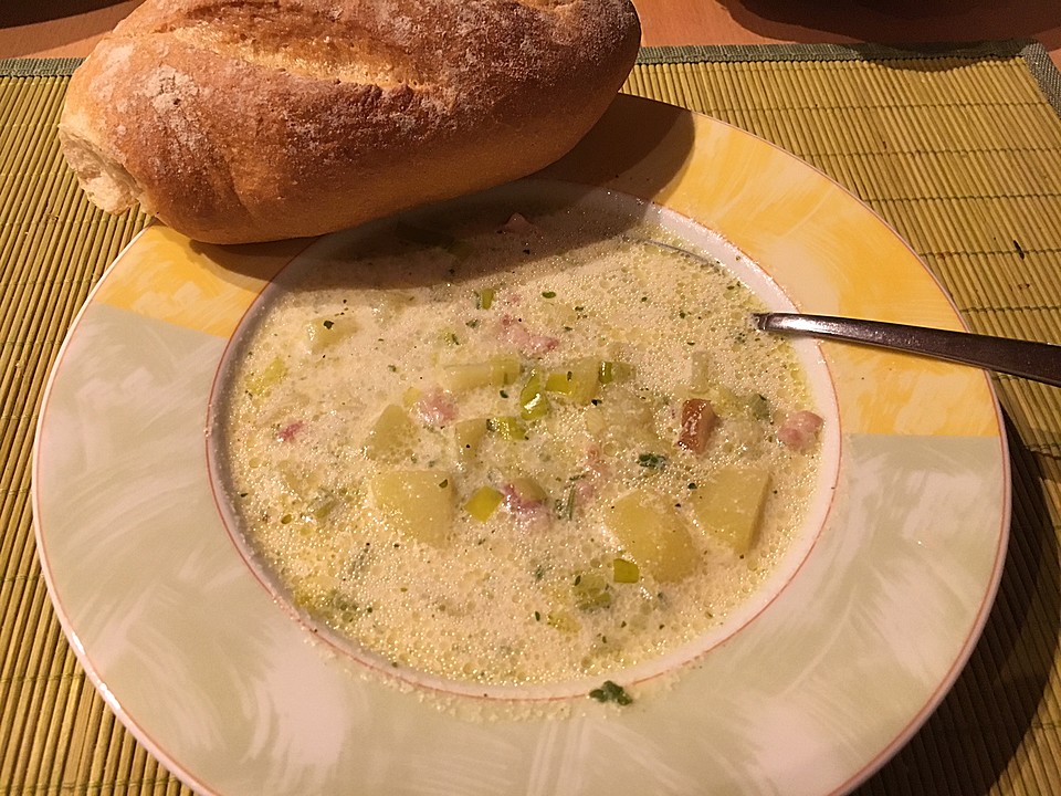 Porree-Kartoffel-Suppe von mausibaby16 | Chefkoch.de