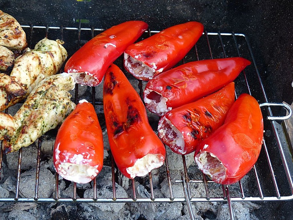 Gefüllte Paprikaschoten vom Grill von sumse2012 Chefkoch.de
