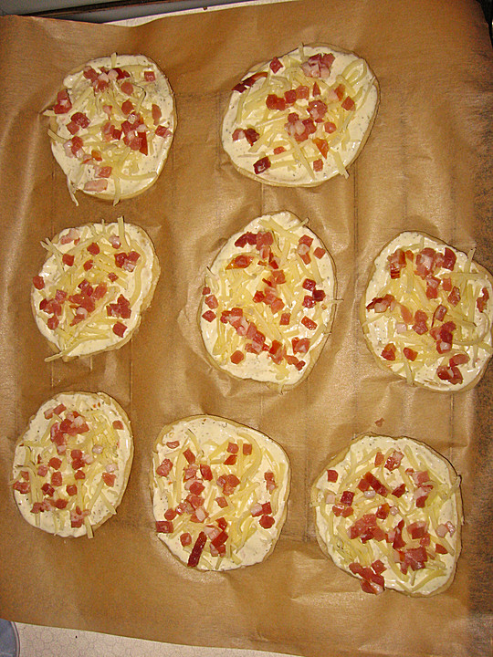 Mini-Flammkuchen von AzatoCarmen | Chefkoch.de