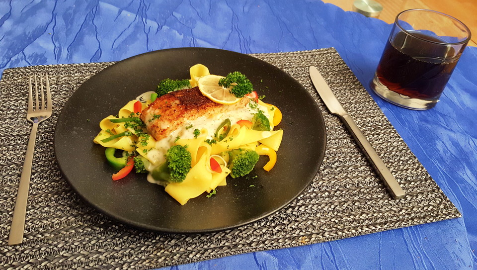 Zitronen-Lachs-Pasta von McMoe | Chefkoch.de