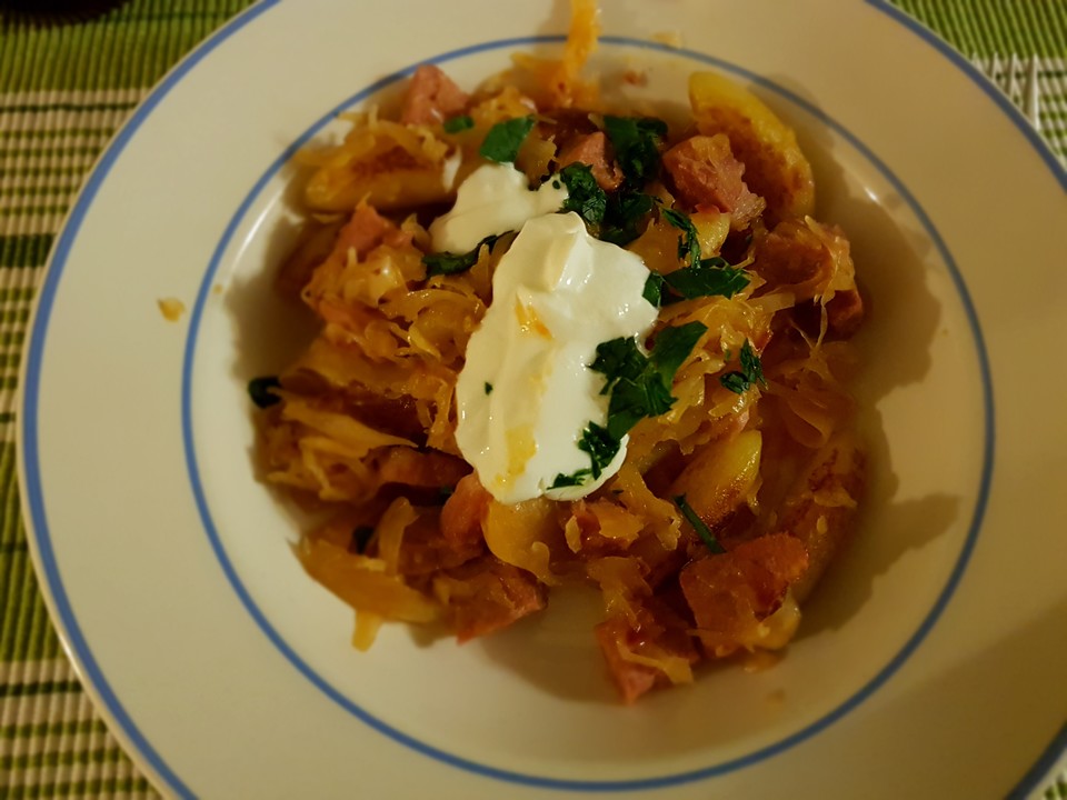 Kasseler Schupfnudeln mit Sauerkraut von Haubndaucher | Chefkoch.de