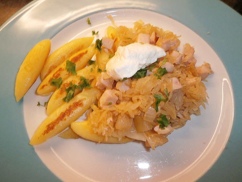Kasseler Schupfnudeln mit Sauerkraut von Haubndaucher | Chefkoch.de