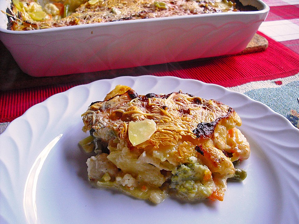 Kartoffel-Gemüse-Gratin von bärenmama | Chefkoch.de