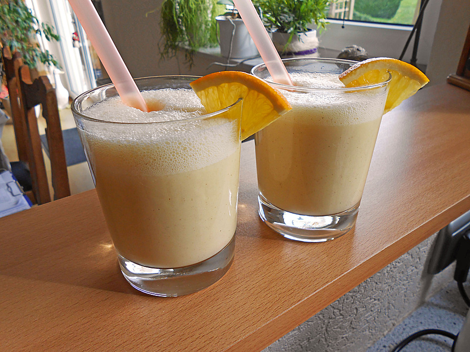 Buttermilch-Orangen-Shake von Visematente | Chefkoch.de