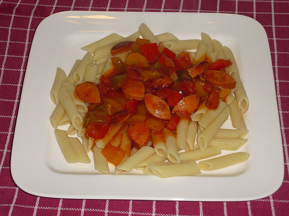 Wurstgulasch mit Paprika von broadway | Chefkoch.de