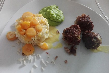 Hackbällchen in Möhren-Currysoße 37