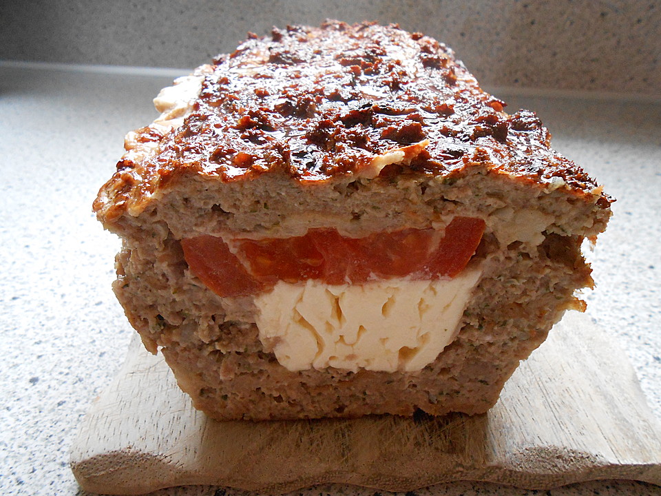 Hackbraten mit Feta und Tomaten von Dränier | Chefkoch.de