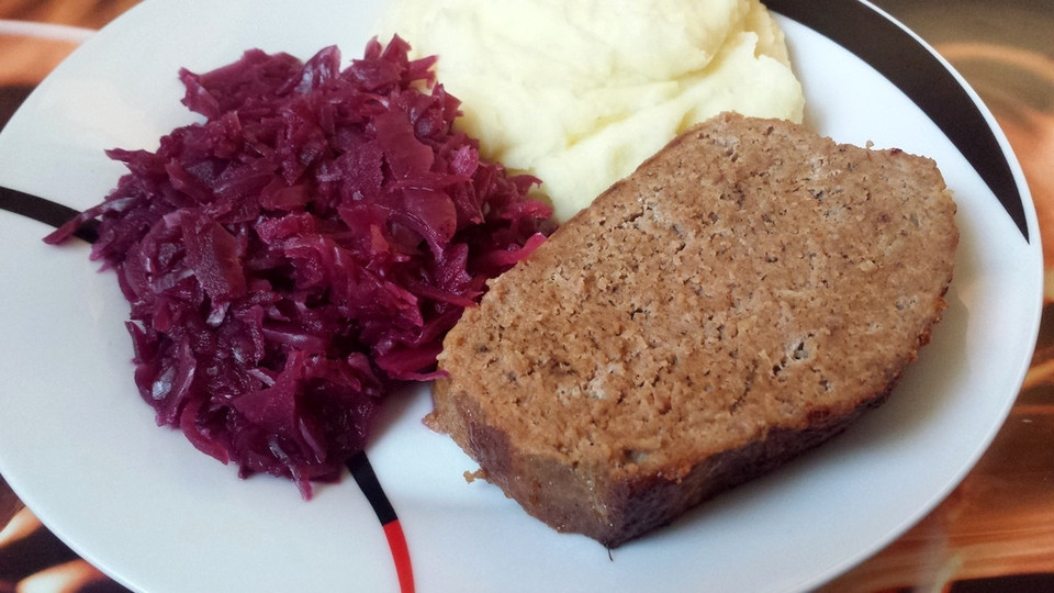 Einfach einfacher Hackbraten