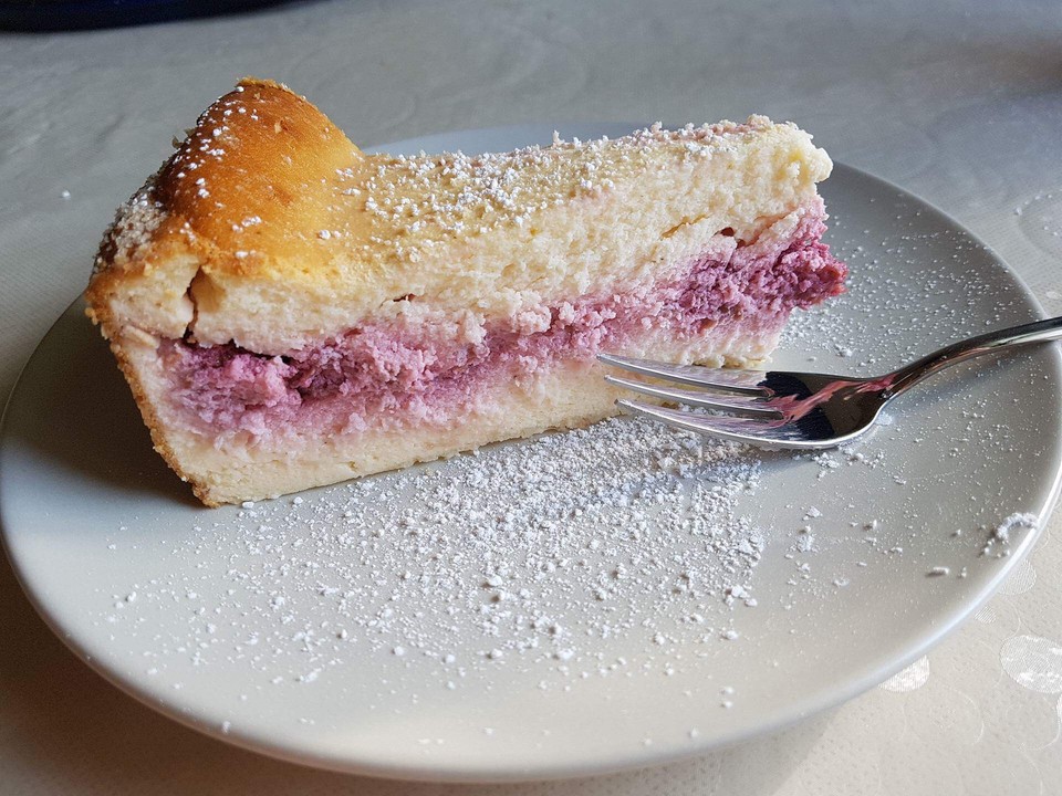 Käsekuchen mit Himbeeren von isa-baerchen | Chefkoch.de Käsekuchen mit Himbeeren von isa-baerchen | Chefkoch.de