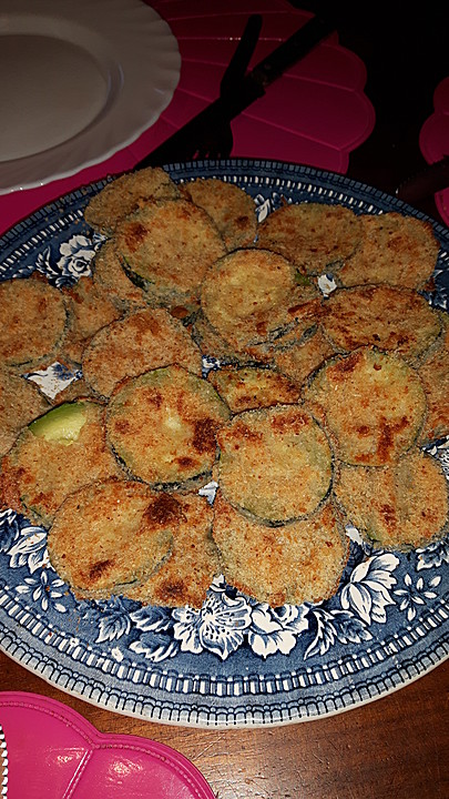 Gebackene Zucchini-Chips von Schneaka | Chefkoch.de