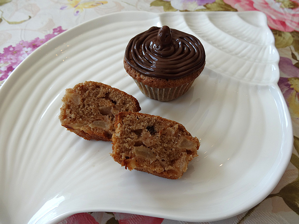 Schokoladen-Apfel Muffins von BellaMoona | Chefkoch.de