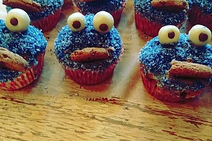 Krümelmonster Cupcakes 7