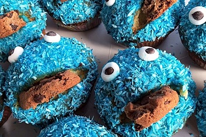 Krümelmonster Cupcakes 156