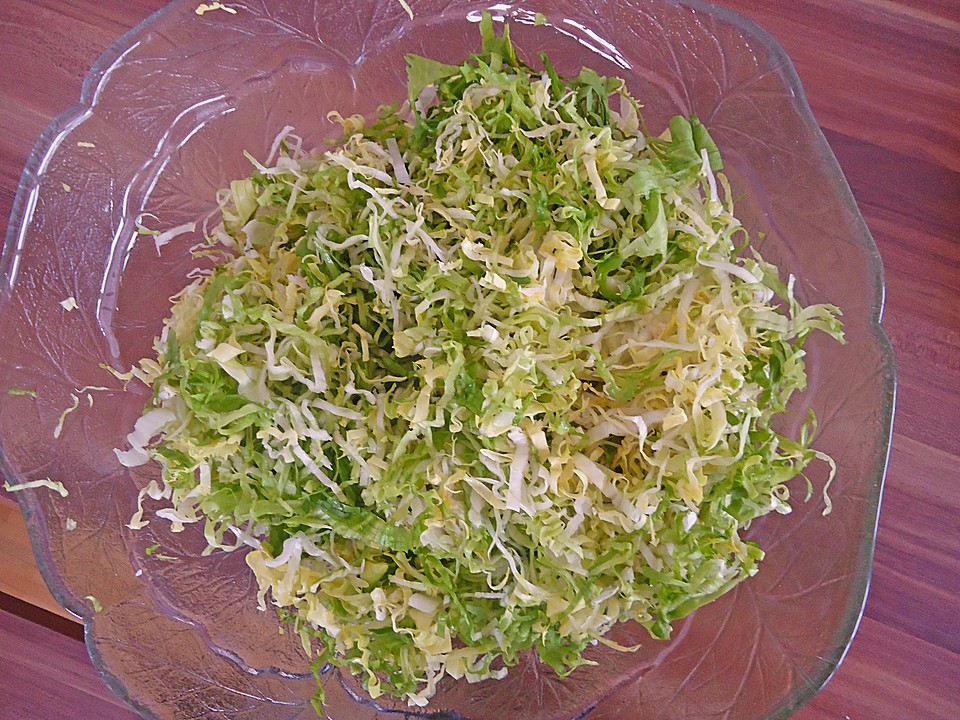 Endiviensalat mit warmem Dressing von mia46 Chefkoch.de