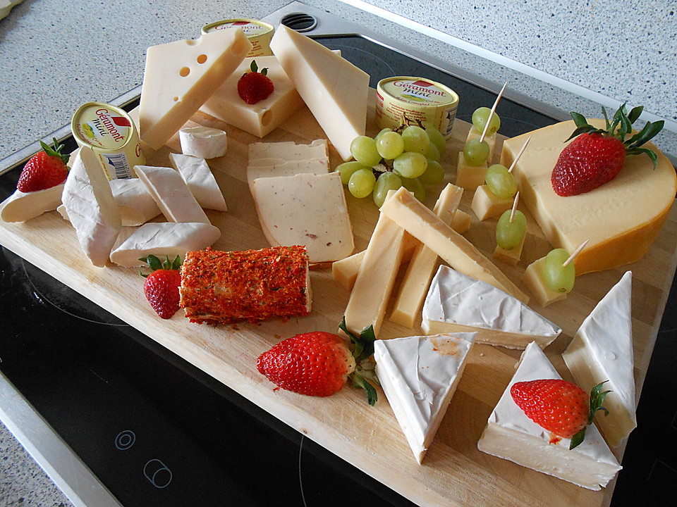 Gemischte Käseplatte von Soloman | Chefkoch.de