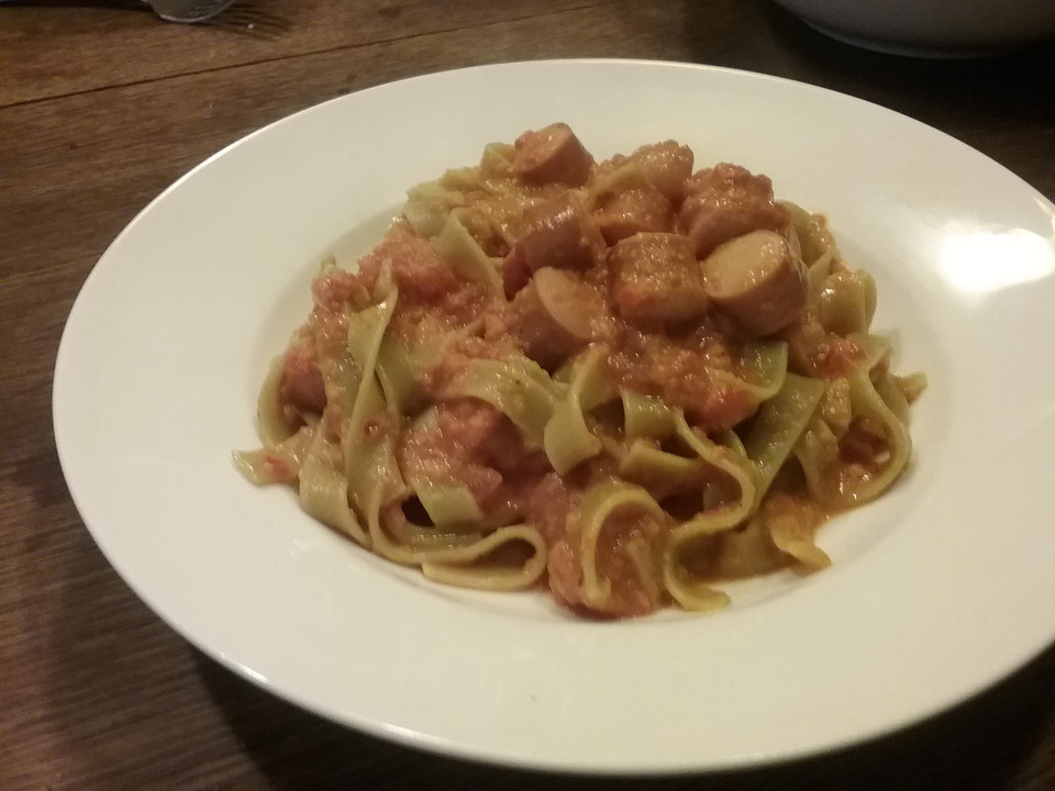 Würstchengulasch mit Paprika von juliasonnenschein | Chefkoch.de