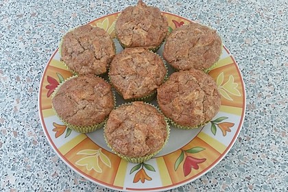 Apfelmuffins Low carb 9