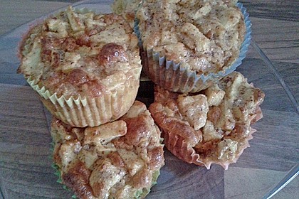 Apfelmuffins Low carb 10