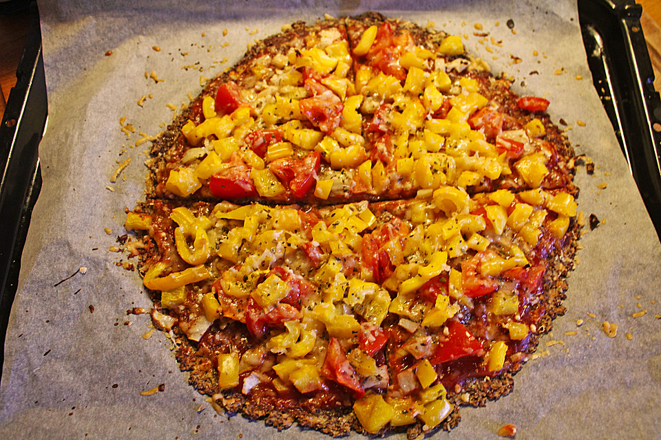 Low carb Pizzaboden von zartgesotten | Chefkoch.de