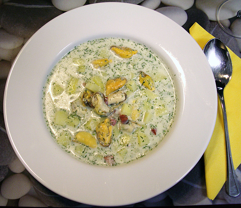 Cremige Muschelsuppe mit Dill von MK46149 | Chefkoch.de