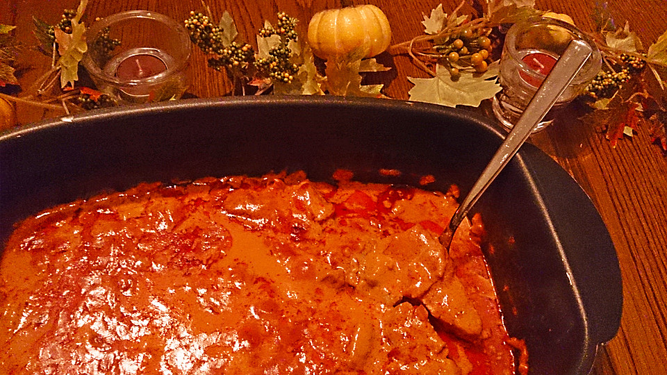 Schweinefilet überbacken in Tomatensoße von MarieH03 | Chefkoch.de