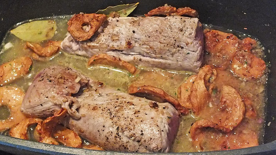 Schweinefilet mit Äpfeln in Calvados-Sahnesauce von badegast1 | Chefkoch.de