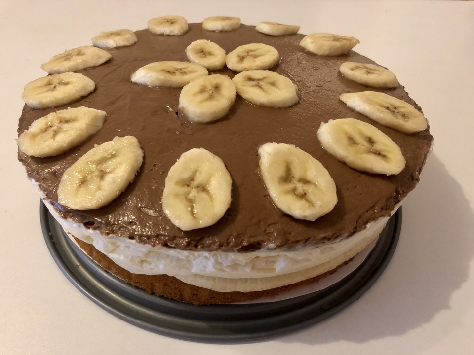Schokoladen - Bananen Torte von UschiG | Chefkoch.de