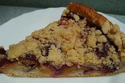 Pflaumenkuchen mit Streuseln 35