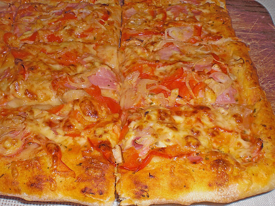 Paprika Pizza von tinkerbelltiny Chefkoch.de