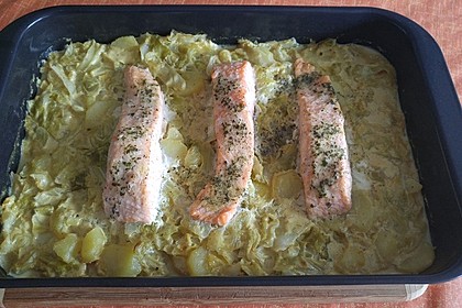 Lachs auf Spitzkohl 41