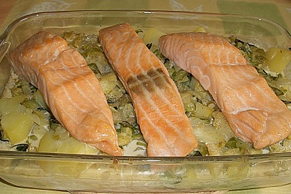 Lachs auf Spitzkohl 56