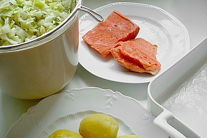 Lachs auf Spitzkohl 59