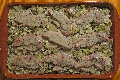 Lachs auf Spitzkohl 52