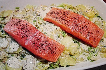 Lachs auf Spitzkohl 28