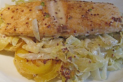 Lachs auf Spitzkohl 51