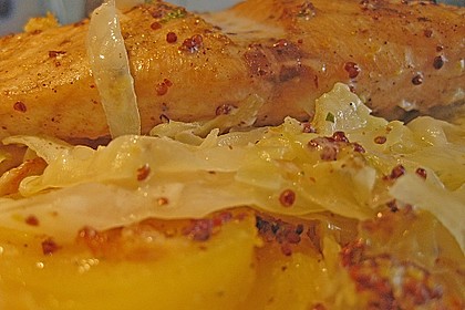 Lachs auf Spitzkohl 67