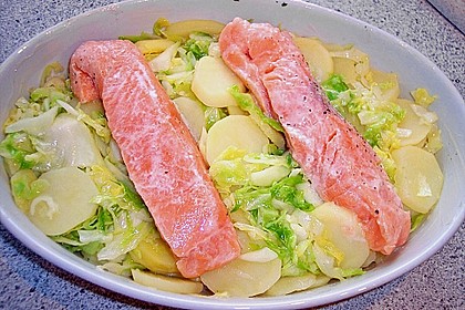 Lachs auf Spitzkohl 19