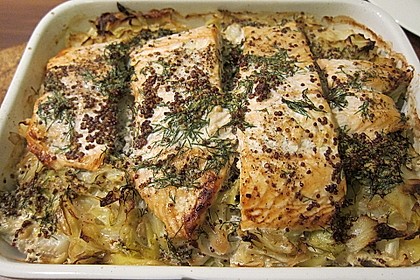 Lachs auf Spitzkohl 3
