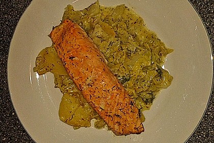Lachs auf Spitzkohl 27